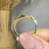 "Aurielle" 0.44 Carat Round Cut Natural Diamond Half Eternity Ring MSR790