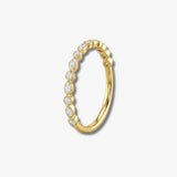 "Avelisse" 0.5 Carat Round Cut & Marquise Cut Diamond Half Eternity Ring ET118