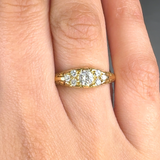 "Avenoir" 0.36 Carat Round Cut Natural Diamond Shoulder Engagement Ring MDR434 HEERA DIAMONDS