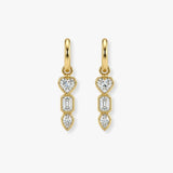 "Avni" 1.50 CT Hoop Diamond Earrings