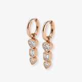 "Avni" 1.50 CT Hoop Diamond Earrings