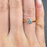 "Azelune" 0.51 Carat  Round Cut Natural Diamond Solitaire Engagement Ring MDR3748