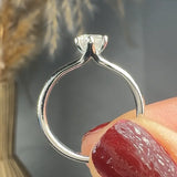 "Azoria" 0.55 Carat Round Cut Natural Diamond Solitaire Engagement Ring MDC1051