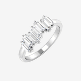 Baguette 0.79 Carat Fancy Diamond Ring LM JEWELLERY