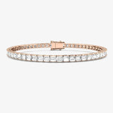 Baguette Diamond 4.93 Carat Tennis Bracelet LM JEWELLERY