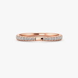 "Bria" 0.18ct Diamond Gradient Eternity Ring ET62