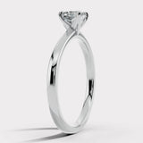 "Cara" 1 Carat Solitaire Cushion Cut Diamond Engagement Ring SSCC02