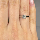 "Celestra" 0.71 Carat  Round Cut Natural Diamond Solitaire Engagement Ring MDC696