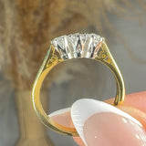 "Cezanne" 0.31 Carat Round Cut Natural Diamond Half Eternity Ring MDR3343