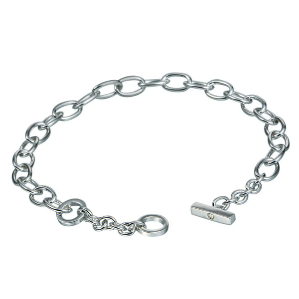 Classic Silver Charm Bracelet Hot Diamonds