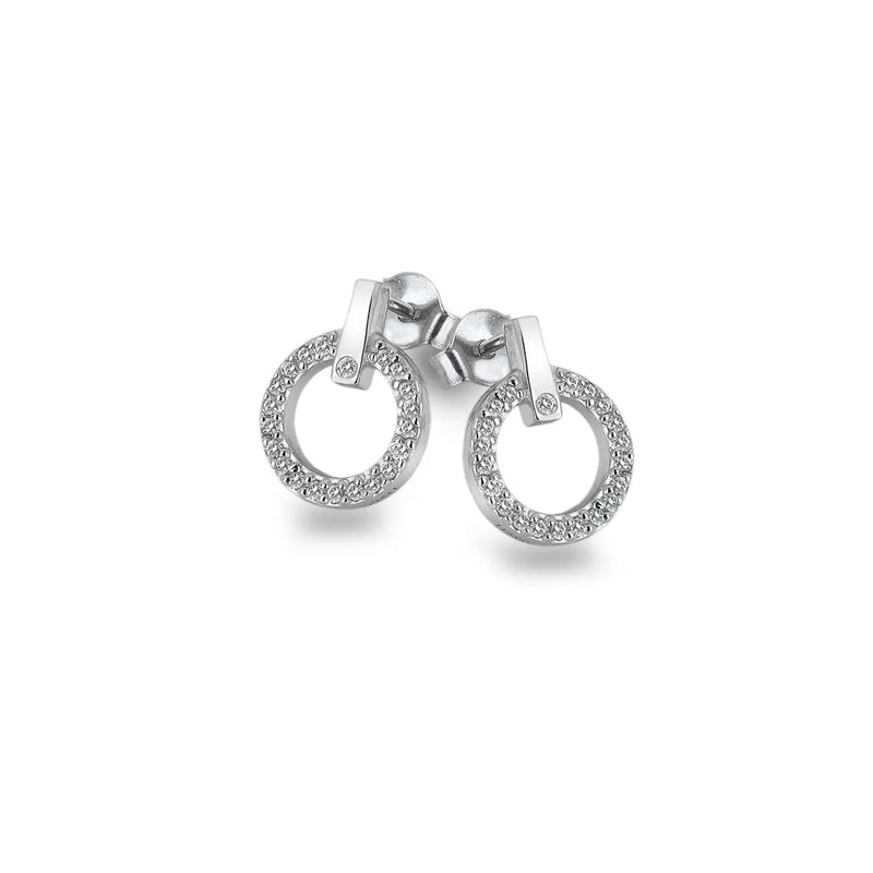Constant Circle Earrings Hot Diamonds
