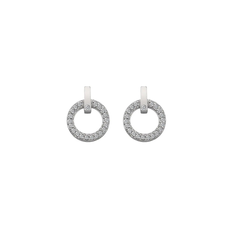 Constant Circle Earrings Hot Diamonds