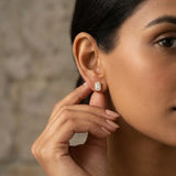 "Cora" 2 CT Solitaire Diamond Earrings HEERA DIAMONDS