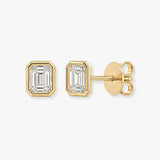 "Cora" 2 CT Solitaire Diamond Earrings HEERA DIAMONDS
