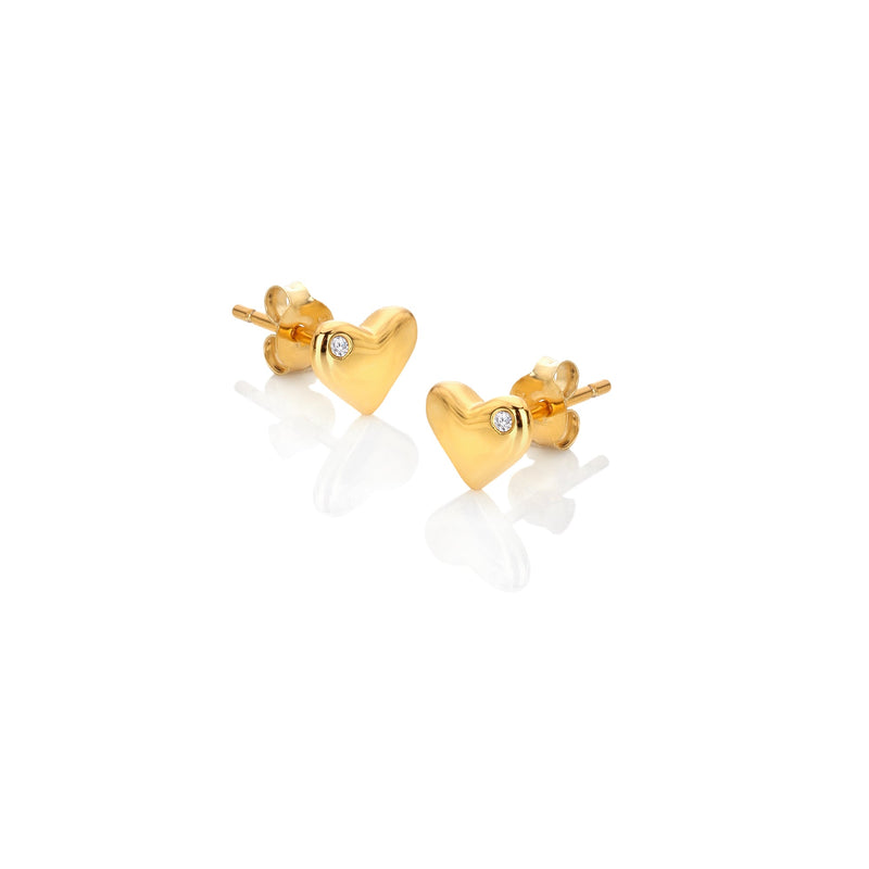 HD X JJ Desire Stud Earrings - YGP HD X Golden Edit