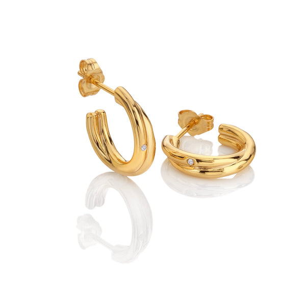 HD X JJ Aura Earrings HD X Golden Edit