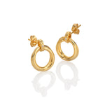 HD X JJ Aura Stud Earrings HD X Golden Edit