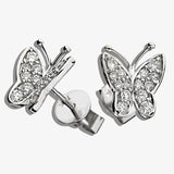 DIAMOND BUTTERFLY STUD EARRINGS HEERA DIAMONDS