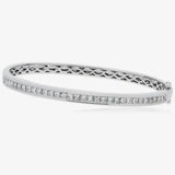 DIAMOND CHANNEL HALF SETTING BANGLE HEERA DIAMONDS