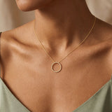 DIAMOND CIRCLE OF LIFE PENDANT