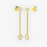 DIAMOND DROP EARRING