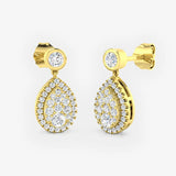 DIAMOND DROP EARRINGS