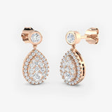 DIAMOND DROP EARRINGS