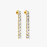 DIAMOND DROP EARRINGS