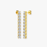 DIAMOND DROP EARRINGS