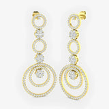 DIAMOND FANCY DROP EARRINGS LM JEWELLERY