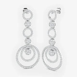 DIAMOND FANCY DROP EARRINGS LM JEWELLERY