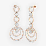 DIAMOND FANCY DROP EARRINGS