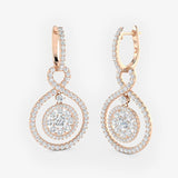 DIAMOND FANCY DROP EARRINGS