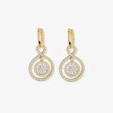 DIAMOND FANCY DROP EARRINGS