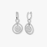 DIAMOND FANCY DROP EARRINGS