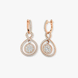DIAMOND FANCY DROP EARRINGS