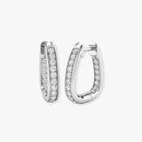 DIAMOND HOOP EARRINGS