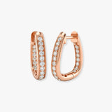 DIAMOND HOOP EARRINGS