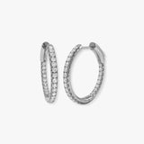 DIAMOND HOOP EARRINGS