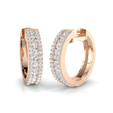 DIAMOND IN & OUT HOOP EARRINGS