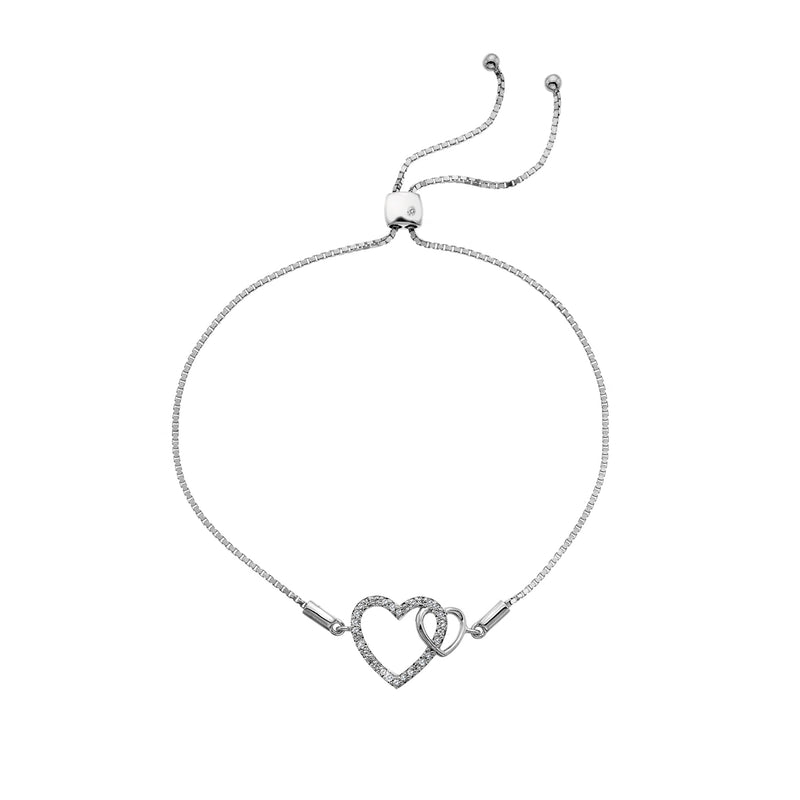 Togetherness Open Heart Bracelet