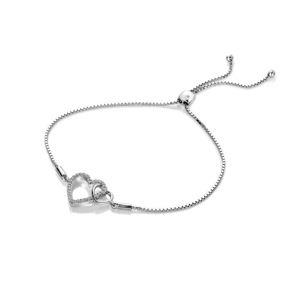 Togetherness Open Heart Bracelet