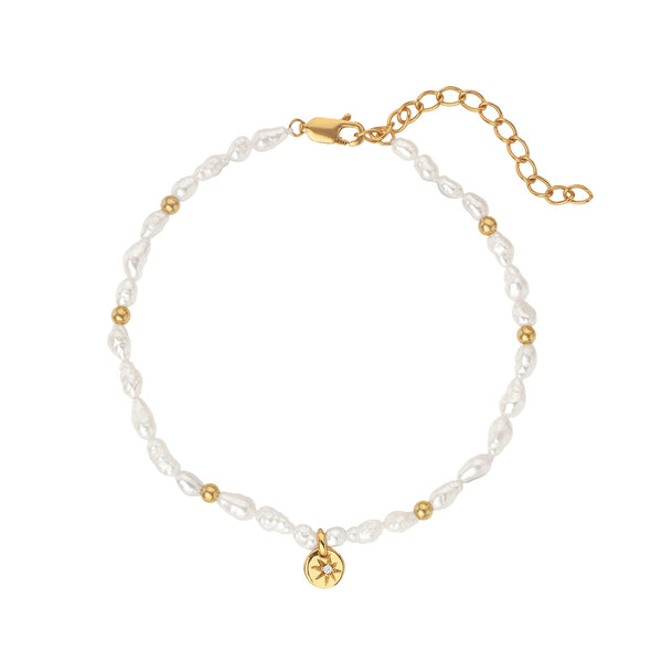 HD X JJ Calm Pearl Lunar Bracelet HD X Golden Edit