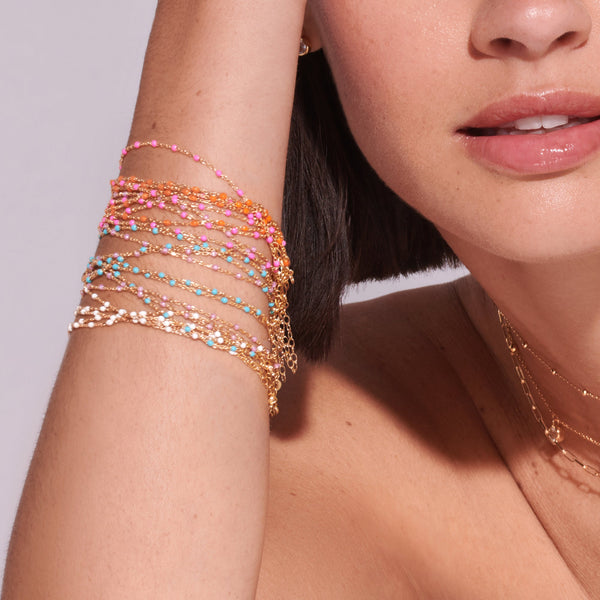 HD X JJ Ocean Bracelet - White HD X Golden Edit