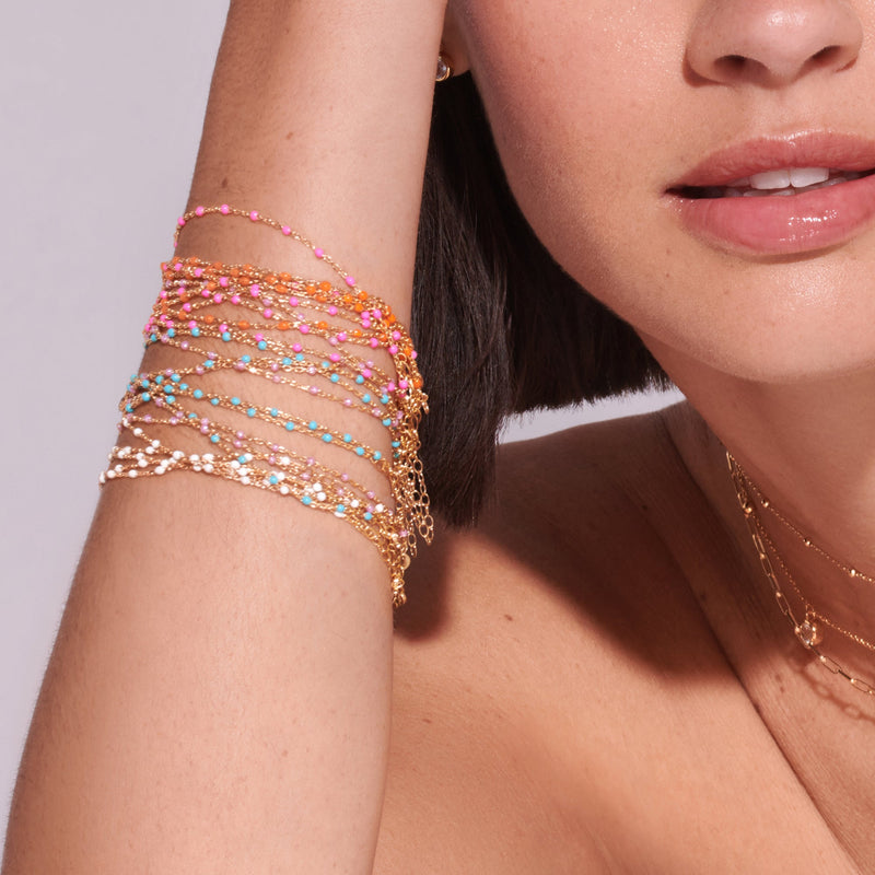 HD X JJ Ocean Bracelet - White HD X Golden Edit