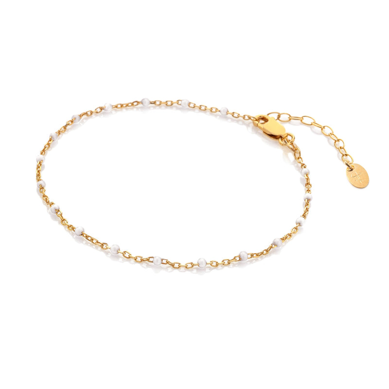 HD X JJ Ocean Bracelet - White HD X Golden Edit
