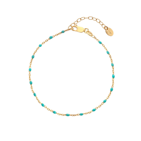 HD X JJ Ocean Bracelet - Turquoise HD X Golden Edit
