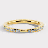 "Dhalia" 0.20ct Diamond Gradient Eternity Ring ET61