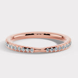 "Dhalia" 0.20ct Diamond Gradient Eternity Ring ET61
