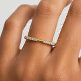 "Dhalia" 0.20ct Diamond Gradient Eternity Ring ET61